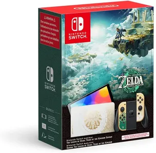 Console Nintendo Switch - Modèle OLED - Edition The Legend of Zelda : Tears of the Kingdom