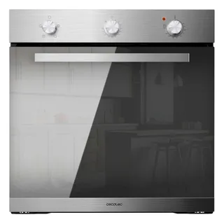 Cecotec Four encastrable Bolero Hexa C136000 Mirror Time A. 2800 W, capacité de 77 L, 4 fonctions, Minuterie, Steam Assist, Steam EasyClean, Cooling Fan, Triple Vitrage, Classe Énergétique A