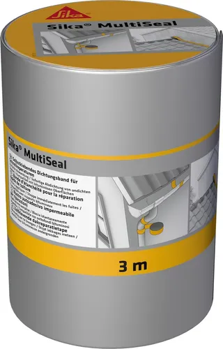 SIKA - Bande d'étanchéité Multiseal - Aluminium - 150mm x 3m
