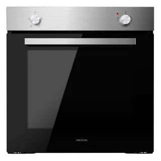 Cecotec Four Encastrable Bolero Hexa C126000 Inox A. 2800 W, capacité de 77 L, 4 fonctions, Steam Assist, Steam EasyClean, Cooling Fan, Triple Vitrage, Classe Énergétique A, Lumière intérieure.