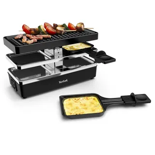 Tefal - Plug & Share Grill - Appareil à raclette modulable - 2 personnes