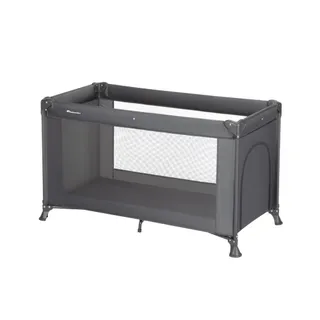 Bebeconfort Sweet Dreams, Lit Parapluie Bébé, 0-3 Ans (0-15 kg), Léger, Grand Matelas, Ouverture Latérale, Design Pliable, Sac de Transport Inclus, Mineral Graphite