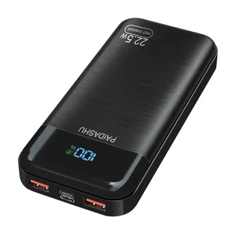 Batterie Externe, 22.5W 27000mAh Power Bank, Batterie Portable USB C Input & Output PD3.0 QC4.0 Charge Rapide Powerbank Compatible avec Smartphone, tablettes (P38S)