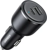 UGREEN 63W Chargeur Allume Cigare USB C 45W PPS 30W PD QC 3.0 2 Ports