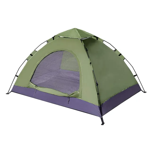 Tente de Camping 2 Place Imperméable, Tente 2 Personnes Randonnée Ultralégère, Facile à Installer Petite Taille de Rangement, Tente Camping pour Le Plein air, Le cyclotourisme, Trekking