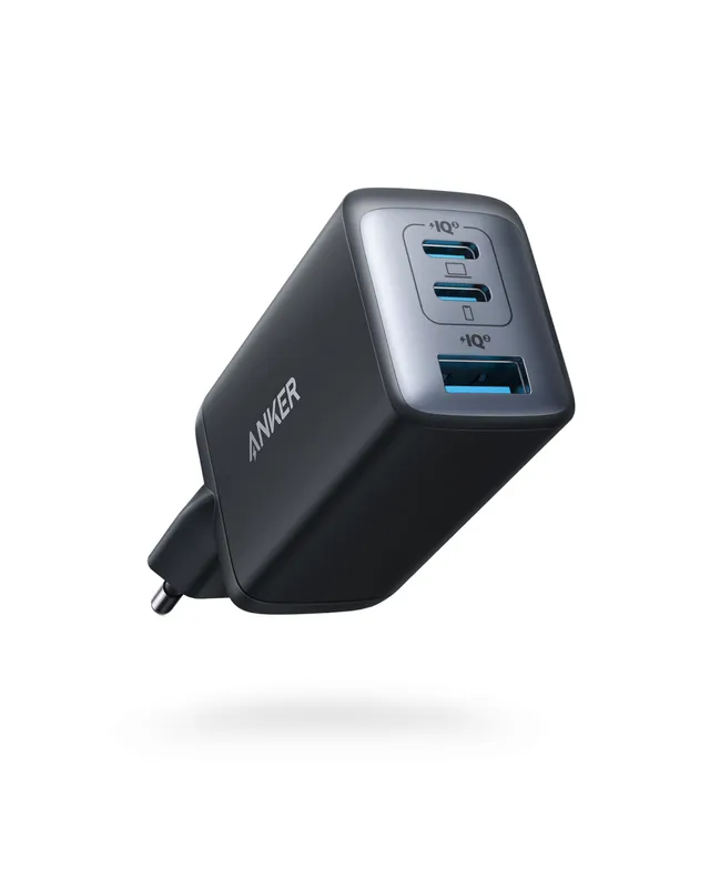 Anker Chargeur USB C (Nano II 65 W), Station 3 Ports, PPS, Rapide, Bloc d'alimentation USB C Compact pour iPhone 17/iPhone 17 Pro Max,MacBook,iPad,Steam Deck,Galaxy S20,Dell XPS 13,Note 20/10+,Pixel