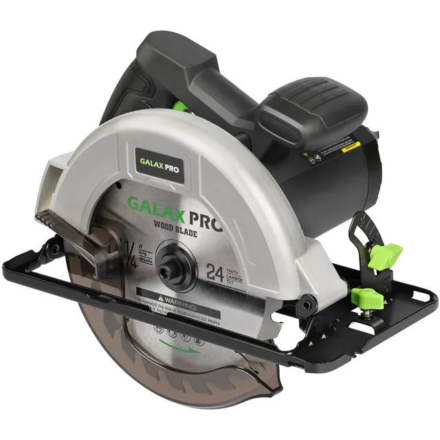 GALAX PRO 1400W scie circulaire avec 62mm de profondeur et moteur cuivre