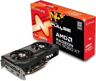Sapphire Technology Carte Graphique Pulse AMD Radeon RX 9060 XT Gaming OC 16GB Double HDMI-DP