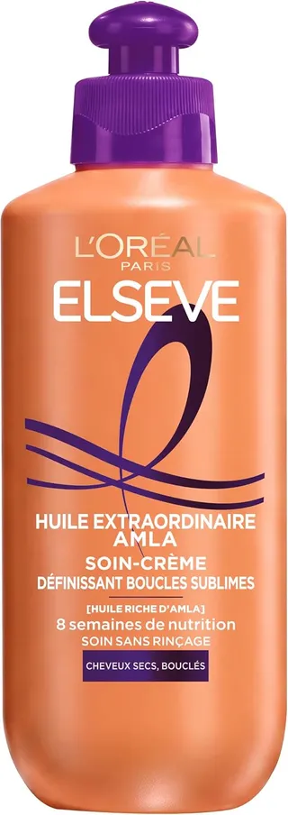 L'Oréal Paris Elseve Soin-Crème Définissant - Pour Cheveux Bouclés - Huile Extraordinaire - 200 ml