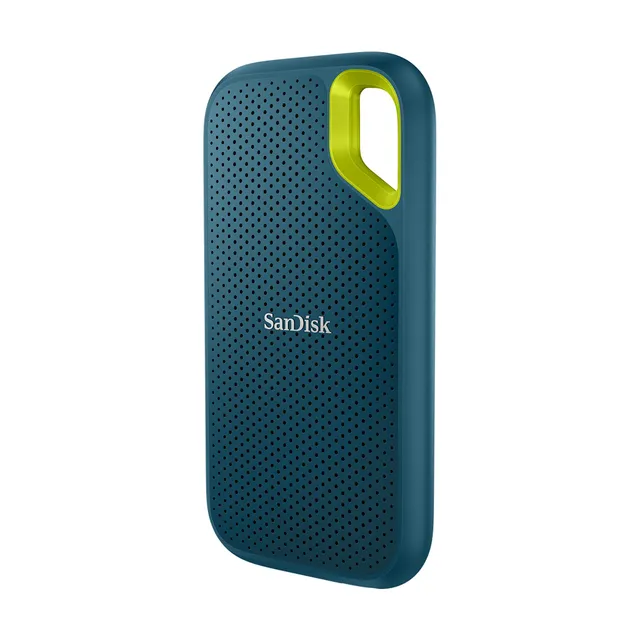 SanDisk 1To Extreme Disque SSD externe, Portable SSD des vitesses allant jusqu'à 1050 Mo/s en lecture, 1000 Mo/s en écriture, Résistance à la poussière et à l'eau classée IP65, NVMe SSD, Monterey