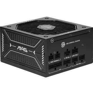 MSI MAG A750GLS PCIE5 Alimentation modulaire ATX 3.1, 80 Plus Gold