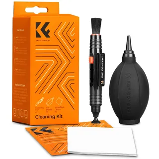 K&F CONCEPT 4 en 1 Kit de Nettoyage pour Appareil Photo Objectif Filtre