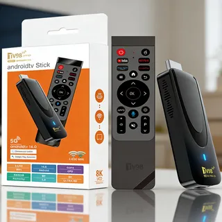 2026 Smart Stick TV,Android 14 Lecteur de Streaming 8K, 2Go RAM + 16Go ROM, HDR, WiFi Double Bande (2.4G/5GHz), Hub Multimédia Ultra HD - Lecteur Vidéo pour Téléviseur