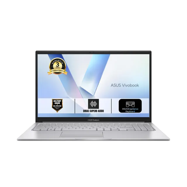 ASUS Vivobook 15 X1504VA-BQ3577W 15.6 Pouces FHD (Intel Core i5-120U, 16Go DDR4, 512Go SSD, Intel Graphics, Windows 11 Home) - Clavier AZERTY