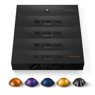 Nespresso Vertuo - Assortiment Format Espresso - 50 Capsules Café