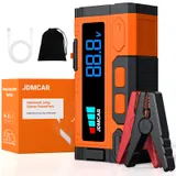 JDMCAR Booster Batterie Voiture 10000A 14.8V Jusqu'à10,0L Gaz/9,0L Diesel