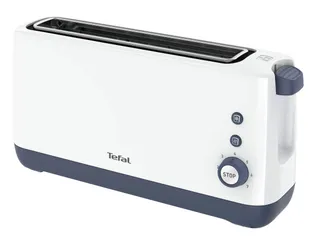 Tefal - Grille-pain compact 1 fente extra-large - 850w - Blanc