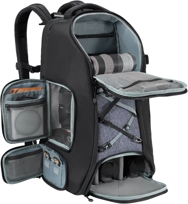 K&F CONCEPT Sac à Dos pour Appareil Photo 30L