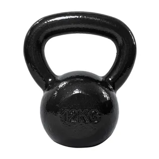 Amazon Basics Kettlebell en fonte 12 kg, Noir
