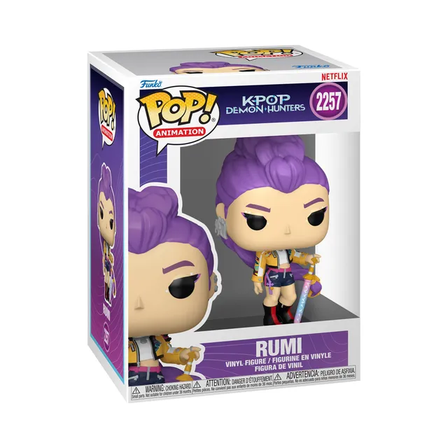 Funko Pop! Animation: Kpop Demon Hunters - Rumi - Figurine en Vinyle à Collectionner - Idée de Cadeau - Produits Officiels