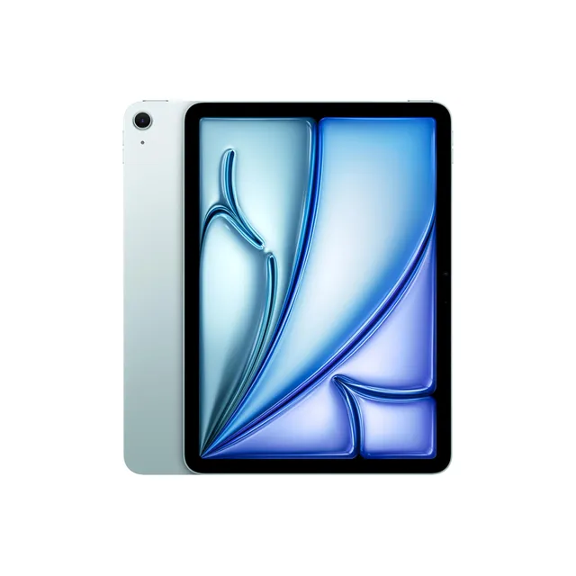 Apple iPad Air 11 Pouces (M4) : Écran Liquid Retina, 128 Go, Caméras Avant/arrière 12 MP, Wi‑FI 7 avec Apple N1, Touch ID, Autonomie d’Une journée – Bleu