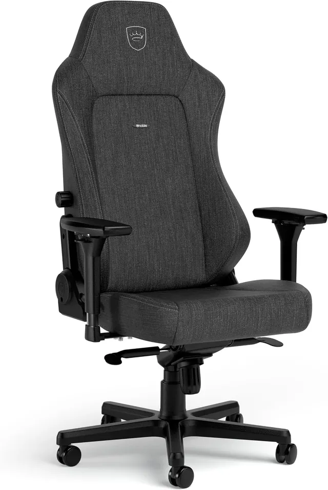 noblechairs Hero TX Chaise de Bureau Ergonomique - Siege Bureau Gamer - Chaise Gaming Tissu Textile - Fauteuil de Bureau Confortable - Charge Maximale: 150 kg…
