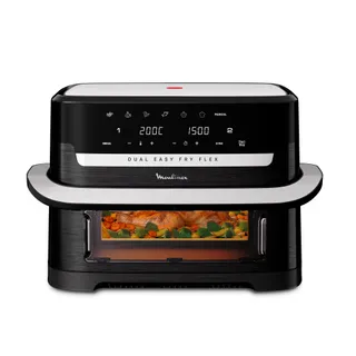 Moulinex - Easy Fry Dual Flex air fryer - 7 programmes - 9 L - Noir