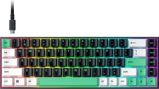 Razer Reclusa X Mini 65% - Clavier mécanique de Jeu à Remplacement à Chaud - Commutateurs tactiles Orange - Snap Tap - Snap Flex et priorité aux Doubles frappes | Clavier QWERTY US