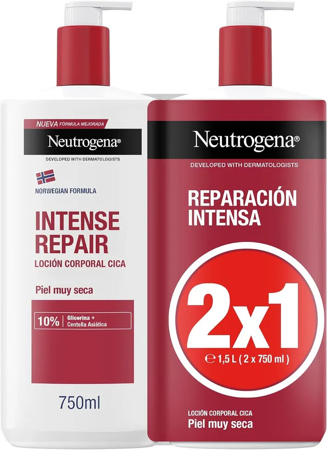 INTENSE REPAIR lotion for very dry skin pack 2 x 750ml