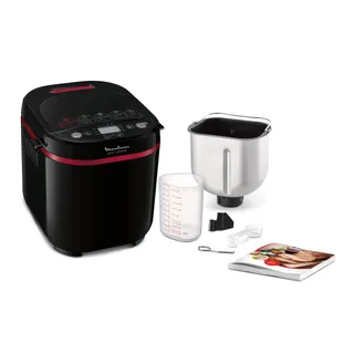 Moulinex - Machine à pain Pain Plaisir 17 programmes - 1 kg - Noir