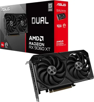 ASUS Dual Radeon RX 9060 XT 16GB GDDR6 Carte Graphique Gaming