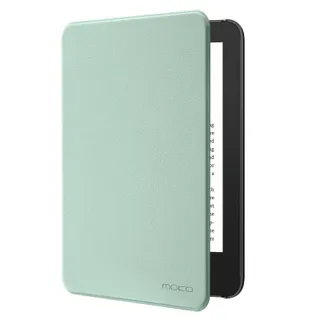 Moko Étui pour 6" Amazon Kindle Basic 11e Gén 2024/2022, Vert Matcha