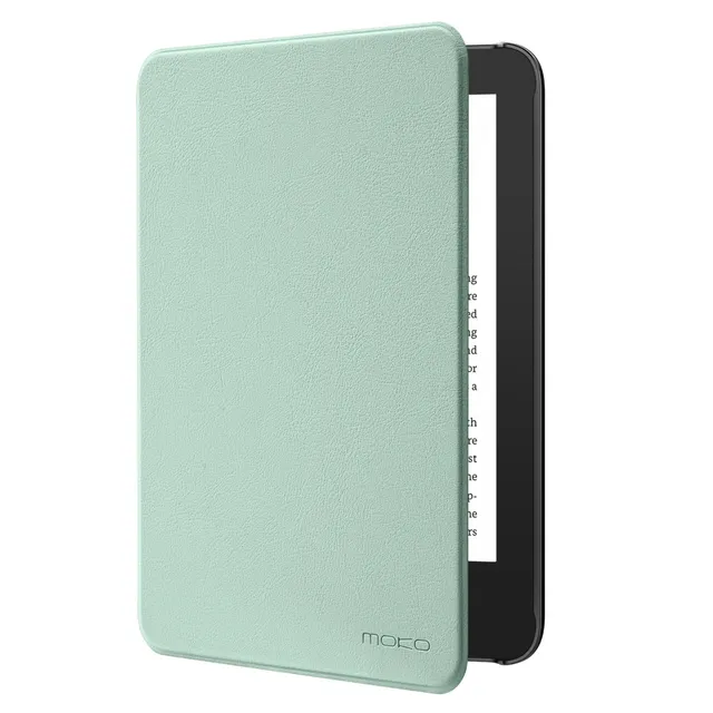 Moko Étui pour 6" Amazon Kindle Basic 11e Gén 2024/2022, Vert Matcha