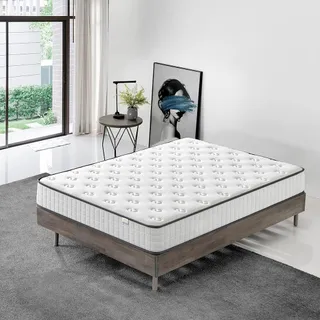 DEWINNER Matelas 140x190,Mousse 22 cm et Mousse A Mémoire Matelas