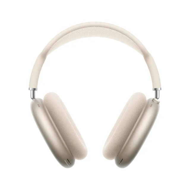 Apple AirPods Max Casque Circum-auriculaire sans Fil, réduction Active du Bruit de Niveau Pro, Mode Transparence, Audio Spatial personnalisé, Recharge USB C, Lumière stellaire