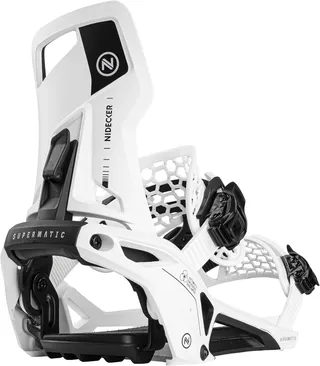 Nidecker OG Supermatic Snowboard Bindings - Automatic Opening System with Tilt Spoiler
