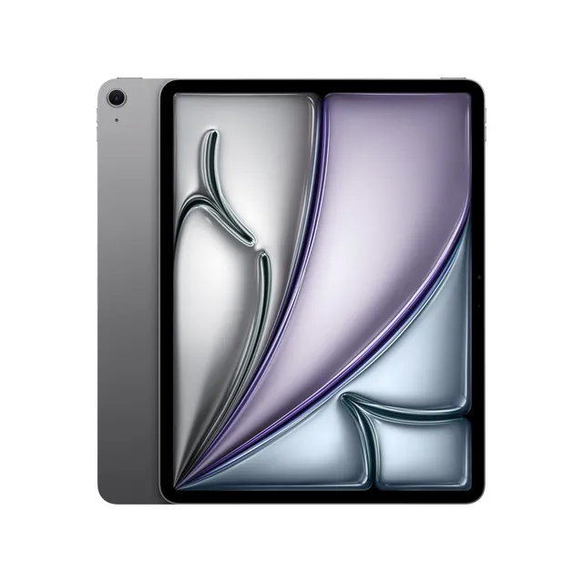 Apple iPad Air 13 Pouces (M4) : Écran Liquid Retina, 256 Go, Caméras Avant/arrière 12 MP, Wi‑FI 7 avec Apple N1, Touch ID, Autonomie d’Une journée – Gris sidéral
