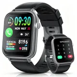 WeurGhy Montre Connectée Homme Femme avec Appel Bluetooth