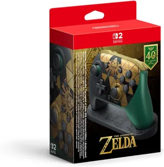 Nintendo Manette Pro Controller Switch 2 Edition 40e anniversaire de The Legend of Zelda