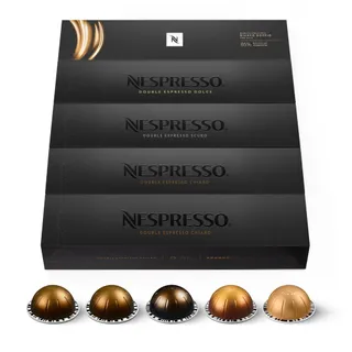 Nespresso Vertuo - Assortiment Double Espresso - 50 Capsules Café