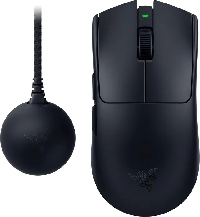 Razer Viper V4 Pro - Symmetrical Wireless Esport Gaming Mouse - Ultra Lightweight 49g - HyperSpeed Gen-2 with 8 KHz Frequency - Focus Pro 50K Sensor - Optical Wheel - PC/Mac | Black