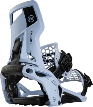 Nidecker OG Supermatic Snowboard Bindings - Automatic Opening System with Tilt Spoiler