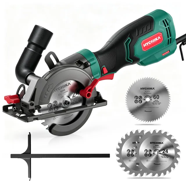 HYCHIKA Mini Scie Circulaire 750W Filaire Scie Plongeante 48mm