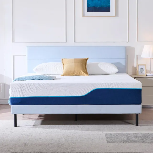 Hiimgo Matelas 160x200 Orthopédique Antibactérienne et Soutien Parfait 7 Zone Hauteur 20 cm Haute Densité éponges Réversible Mémoire de Forme Matelas(160x200x20)
