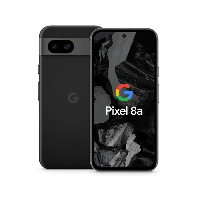 Google Pixel 8a : smartphone Android verrouillé par carte SIM avec caméra Pixel avancée, autonomie prolongée et fonctionnalités de sécurité puissantes — Obsidian, 128 Go (Reconditionné)