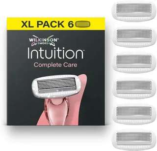 Wilkinson Sword Intuition Complete Care pour femme, 6 recharges de lames