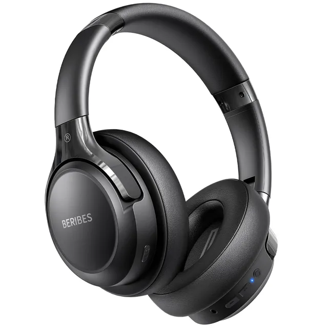 BERIBES Casque Bluetooth sans Fil 65h Autonomie 6 Modes EQ Micro
