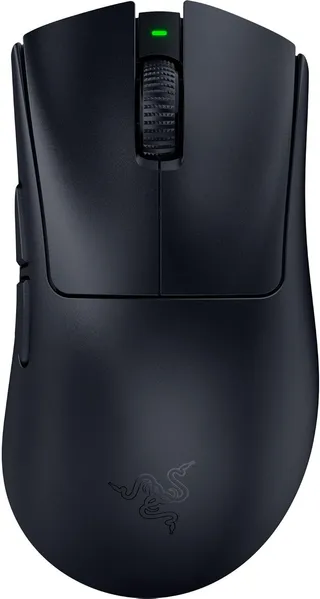 Razer DeathAdder V4 Pro - Ultralight Ergonomic Wireless Esport Mouse - 56 g - 2.4 GHZ Hyperspeed - Focus Pro 45K Sensor - 8K Hz Polling - Gen-4 Optical Switches - PC/Mac | Black