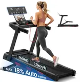 UMAY Tapis de Marche Inclinable Auto 12KM/H