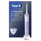 Oral-B Brosse à Dents Electrique Vitality Pro, Brossette, Violette